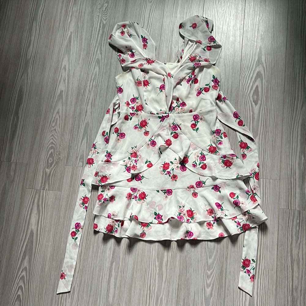 Express Women’s Satin floral dress